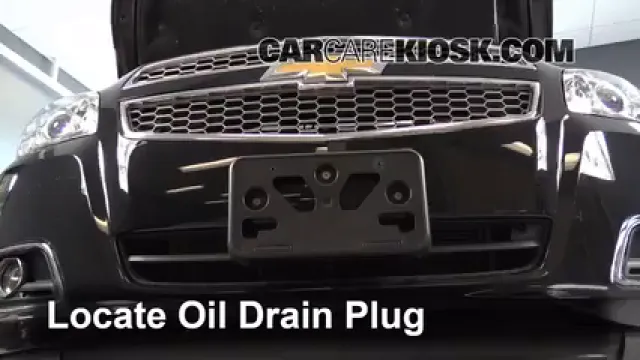 2013 Chevrolet Malibu LTZ 2.5L 4 Cyl. Oil Change Oil and Oil Filter